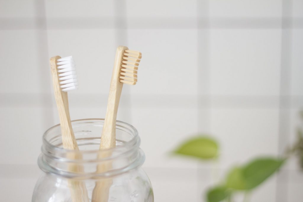 brosse à dents en bambou